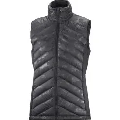 SALOMON TRANSITION DOWN VEST W BLACK/HE 22