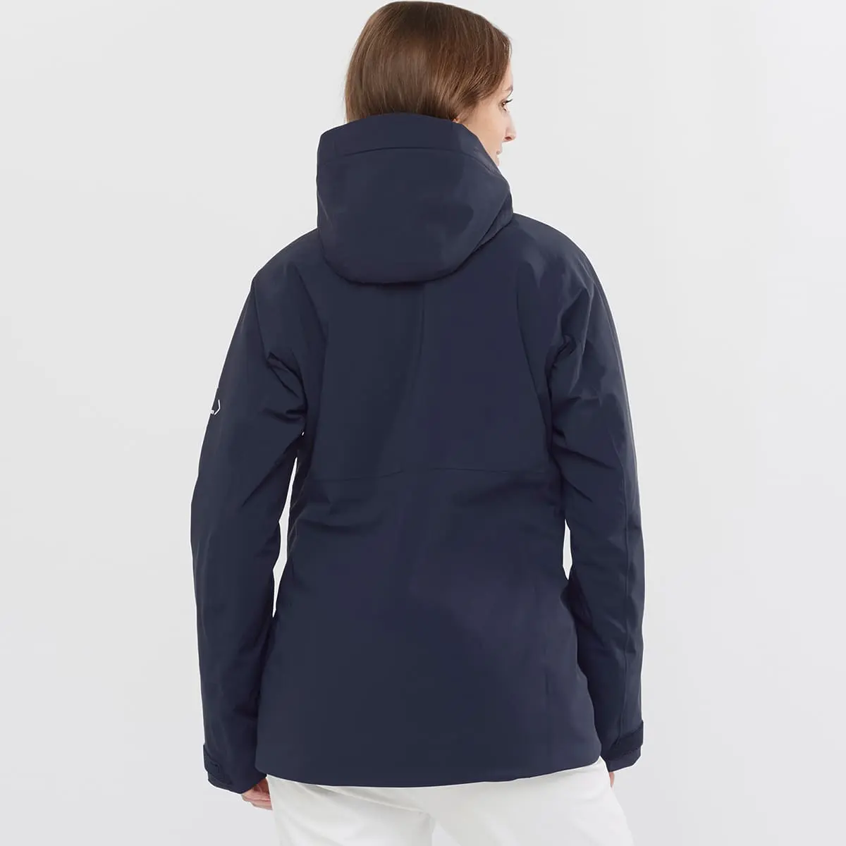 SALOMON BRILLIANT JKT W NIGHT SKY/WHITE/RED CHIL 22 – Image 3