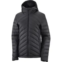 SALOMON TRANSITION DOWN HOODIE W BLACK 22