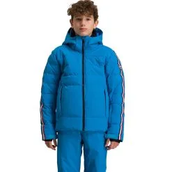 ROSSIGNOL BOY HIVER POLYDOWN JKT BLUE 22