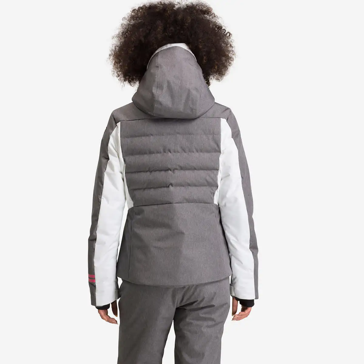 ROSSIGNOL W COURBE HEATHER JKT HEATHER GREY 22 â Image 3
