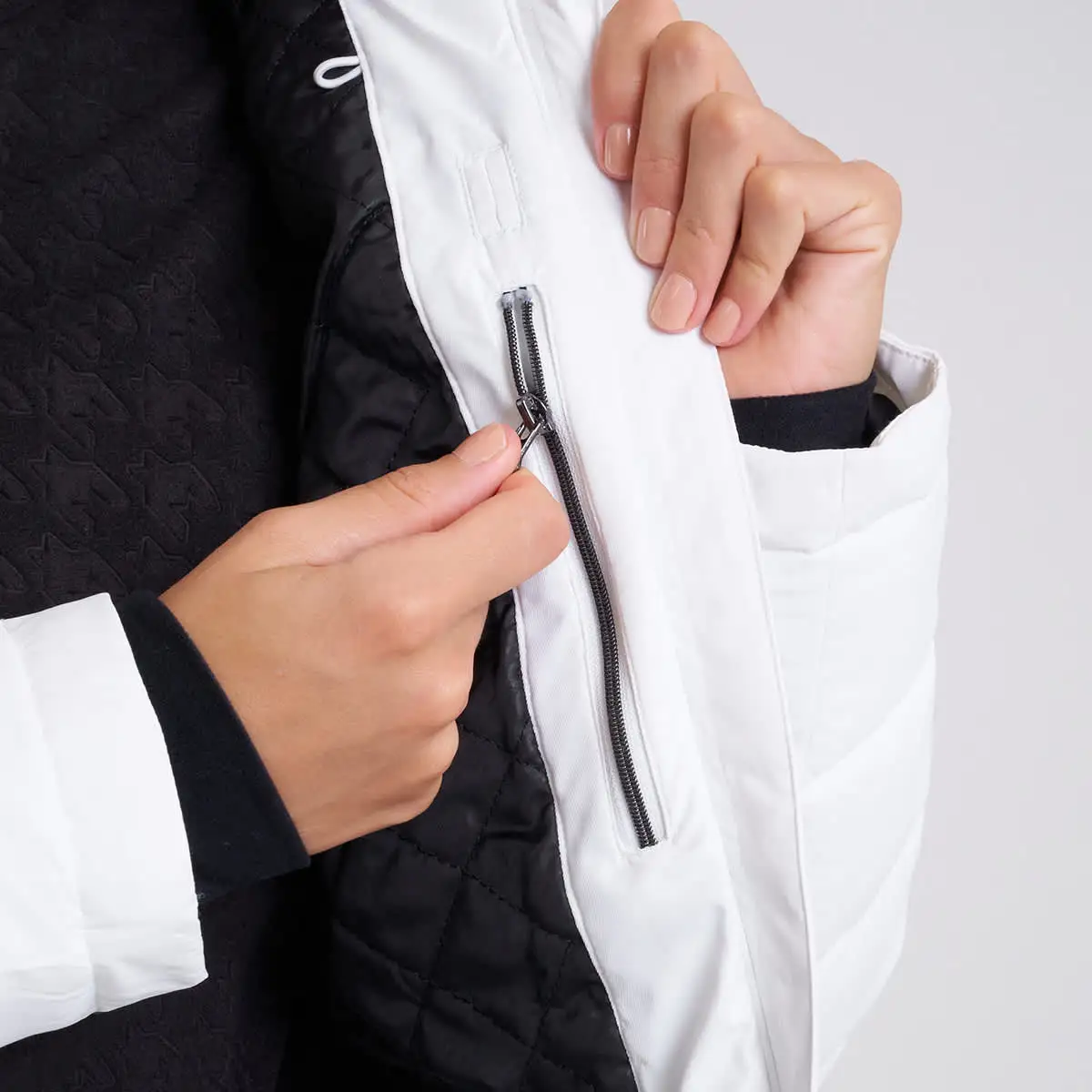 DARE 2B GLAMORIZE II JKT WHITE/BLKFUR 22 – Image 7