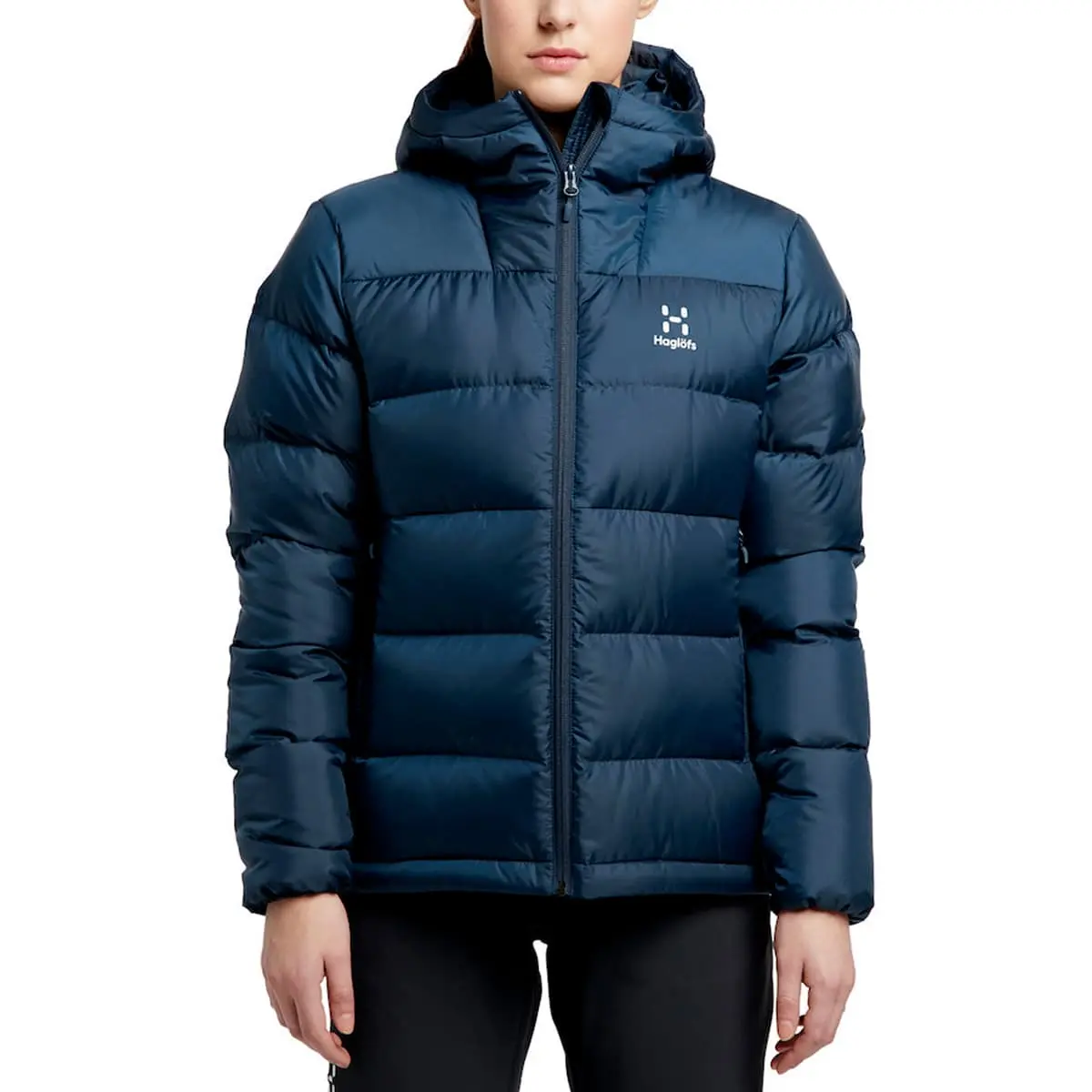 Haglöfs HAGLOFS BIELD DOWN HOOD WOMEN TARN BLUE 22 – Image 3
