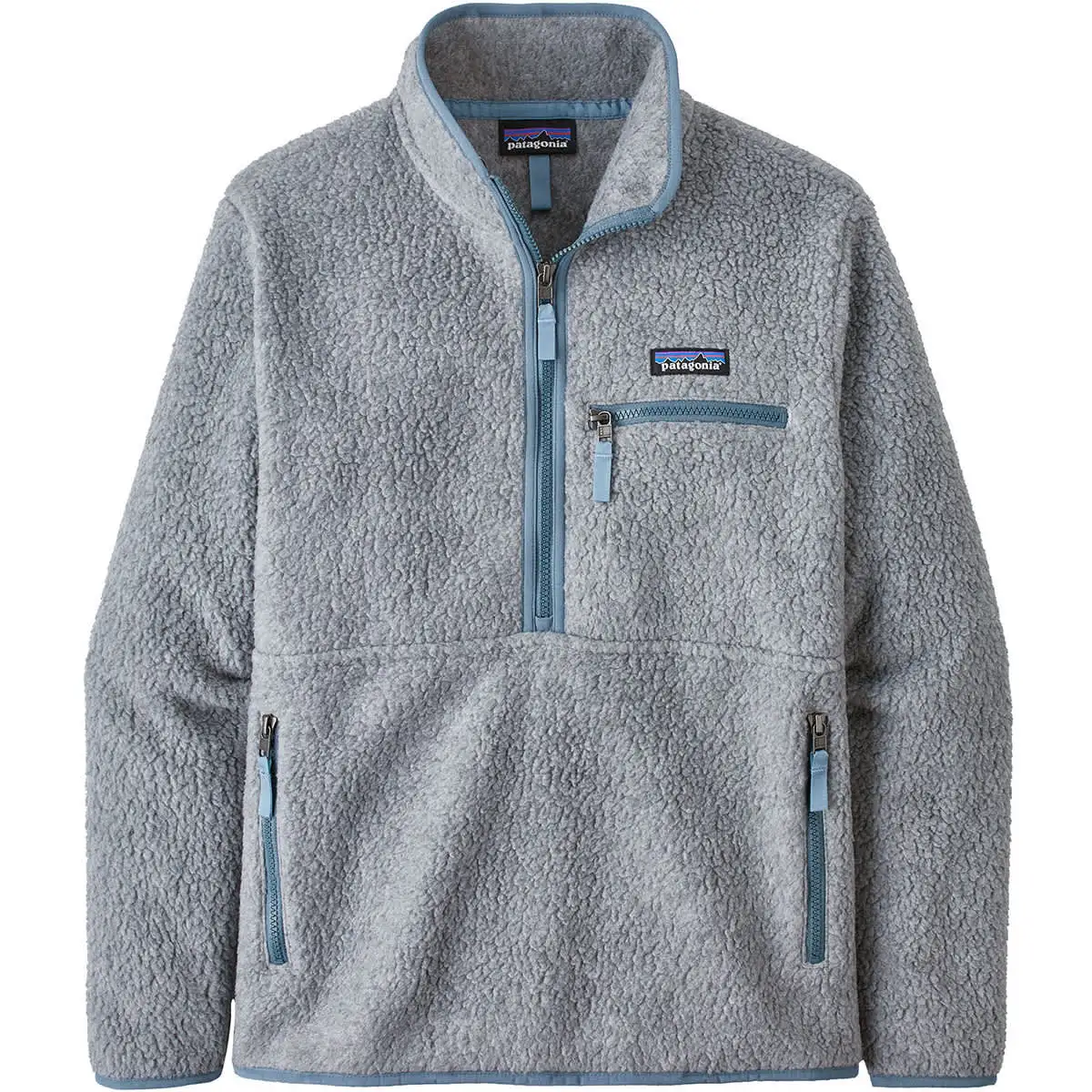 PATAGONIA W'S RETRO PILE P/O MARSUPIAL SALT GREY W/LIGHT PLUME GREY 23
