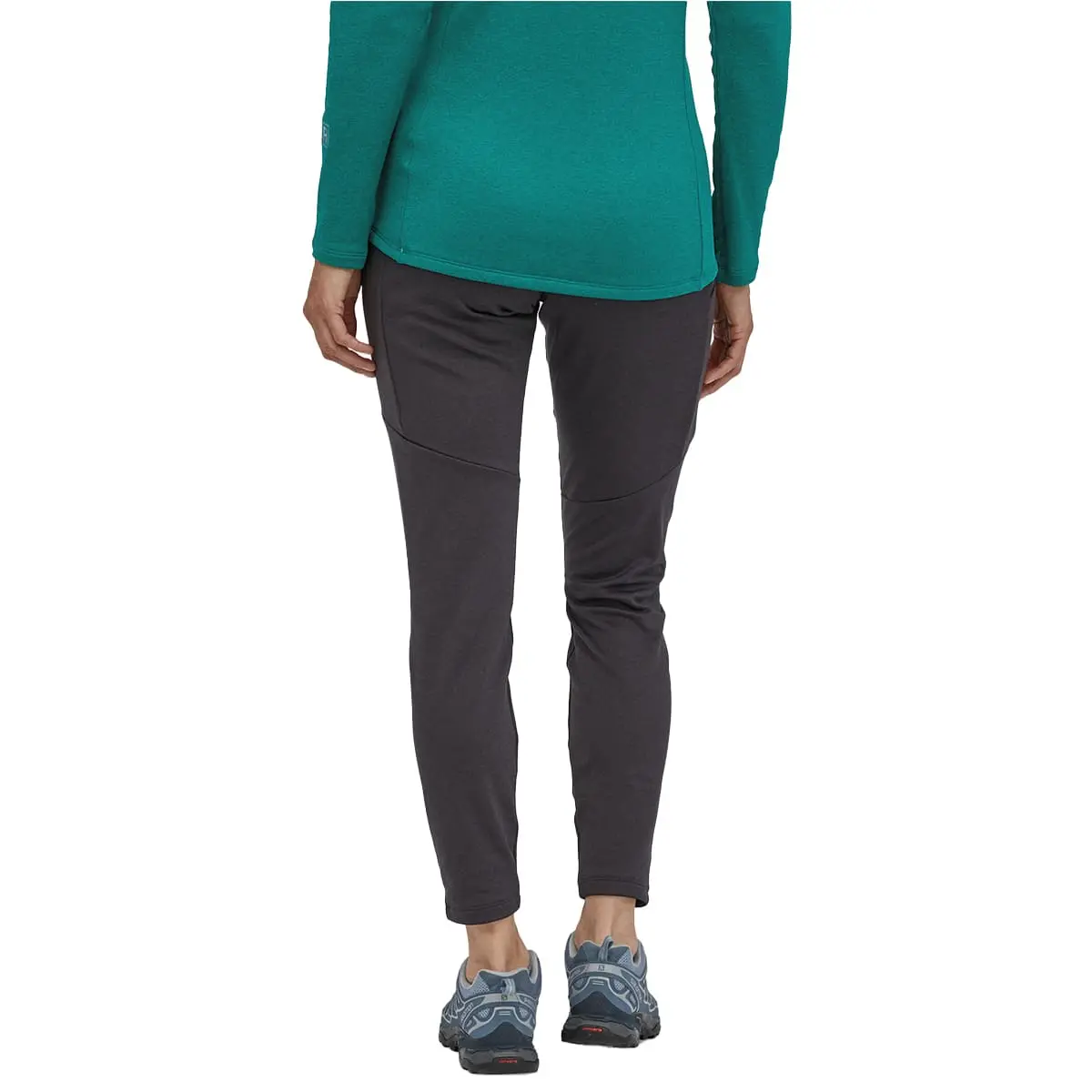 PATAGONIA W'S R1 DAILY BOTTOMS INK BLACK - BLACK X-DYE 23 â Image 3