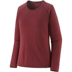 PATAGONIA W'S CAPILENE MIDWEIGHT CREW SEQUOIA RED 23