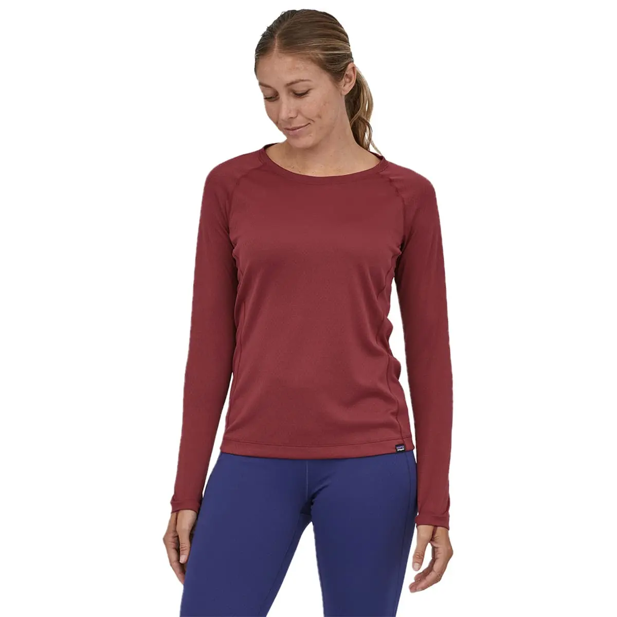 PATAGONIA W'S CAPILENE MIDWEIGHT CREW SEQUOIA RED 23 â Image 2