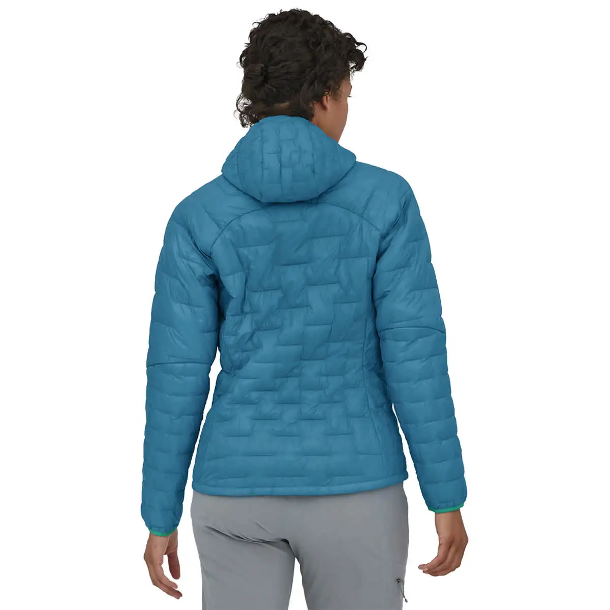 PATAGONIA W'S MICRO PUFF HOODY ANACAPA BLUE 23 â Image 3