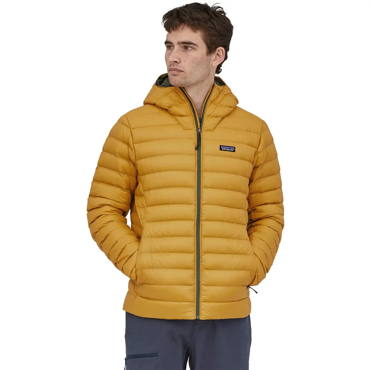 PATAGONIA M'S DOWN SWEATER HOODY CABIN GOLD 23 â Image 2