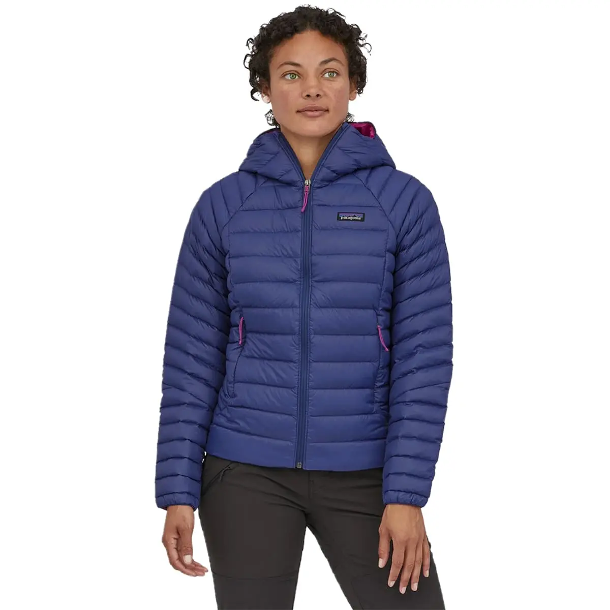 PATAGONIA W'S DOWN SWEATER HOODY SOUND BLUE 23 â Image 2