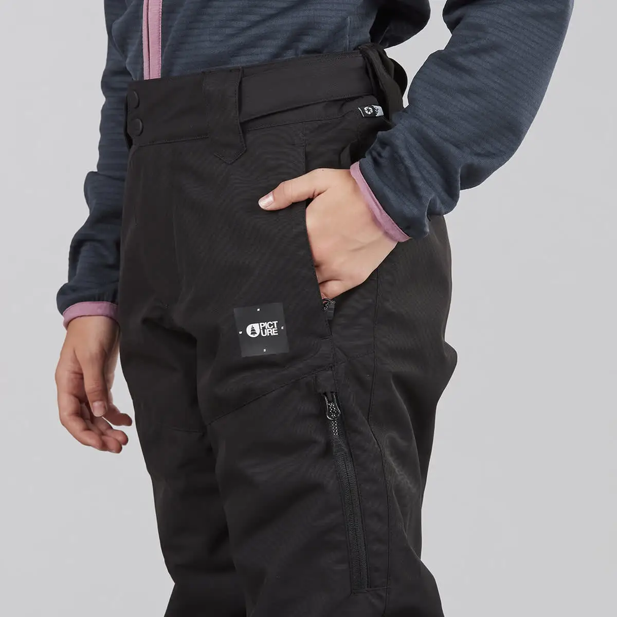 PICTURE TIME PANT BLACK 23 â Image 2