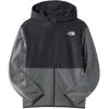 THE NORTH FACE TEEN GLACIER FZ HDY ASPHALT GREY 23