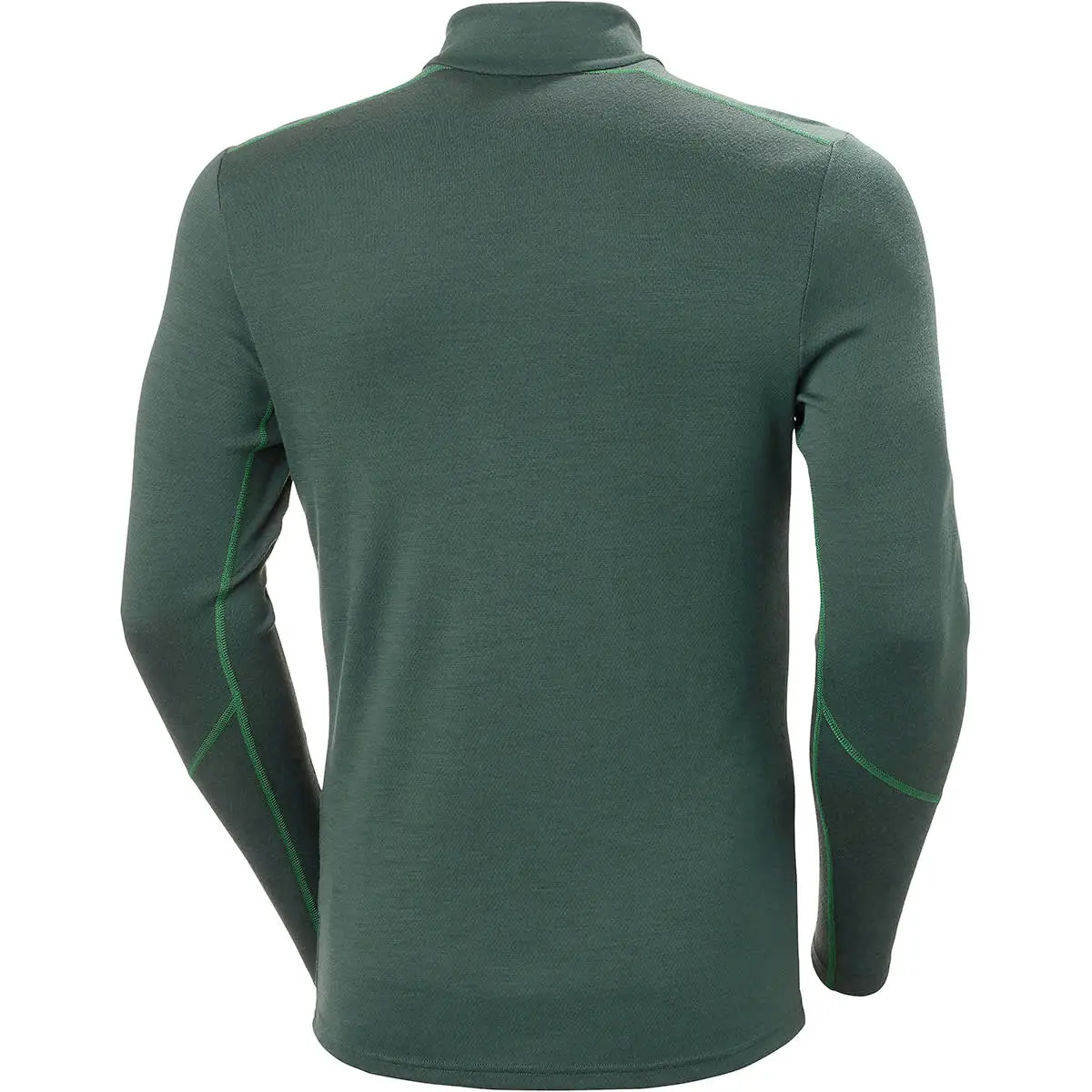 HELLY HANSEN LIFA MERINO MIDWEIGHT 1/2 ZIP DARKEST SPRUCE/ANGORA 23 â Image 2