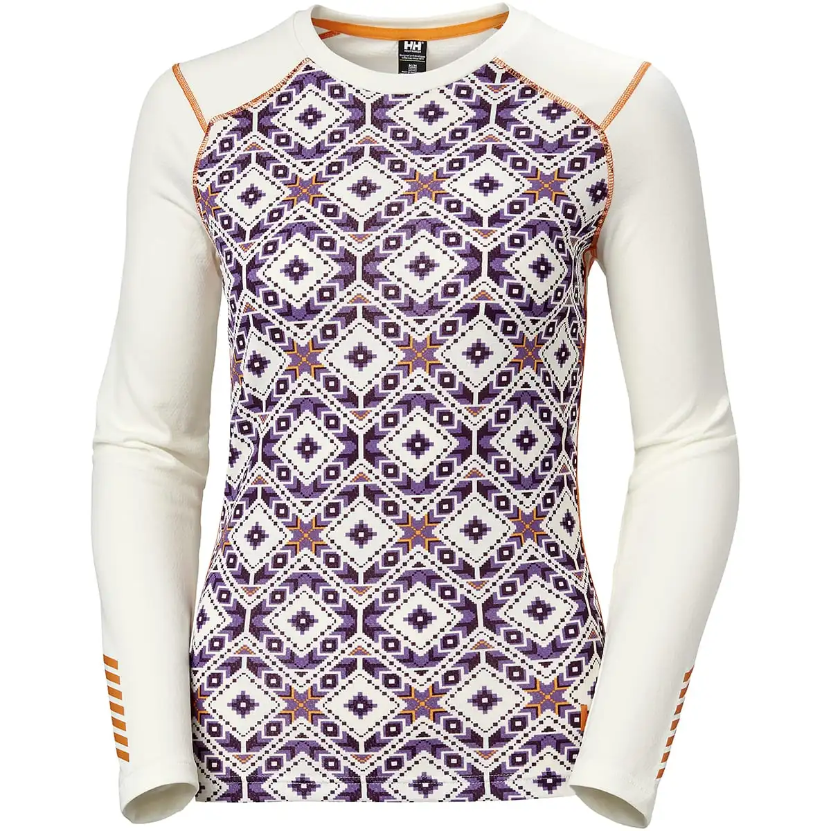 HELLY HANSEN W LIFA ACTIVE GRAPHIC CREW OFFWHITE 23