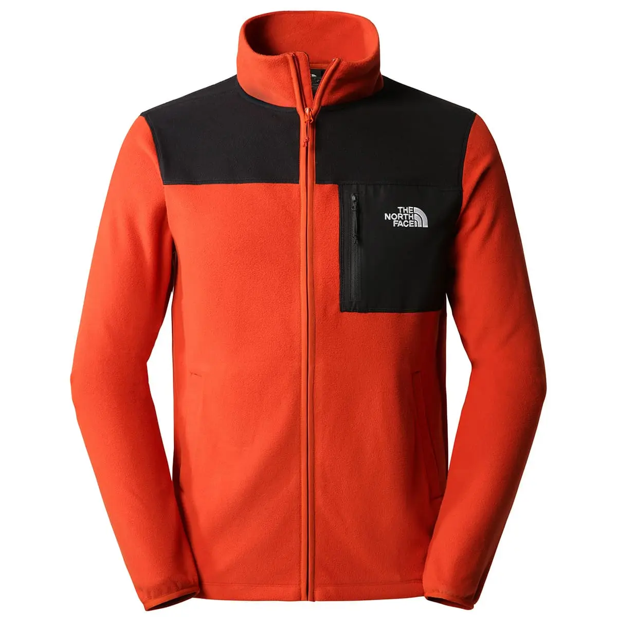 THE NORTH FACE M HOMESAFE FULL ZIP FLEECE RUSTED BRONZE/TNF BLACK 23