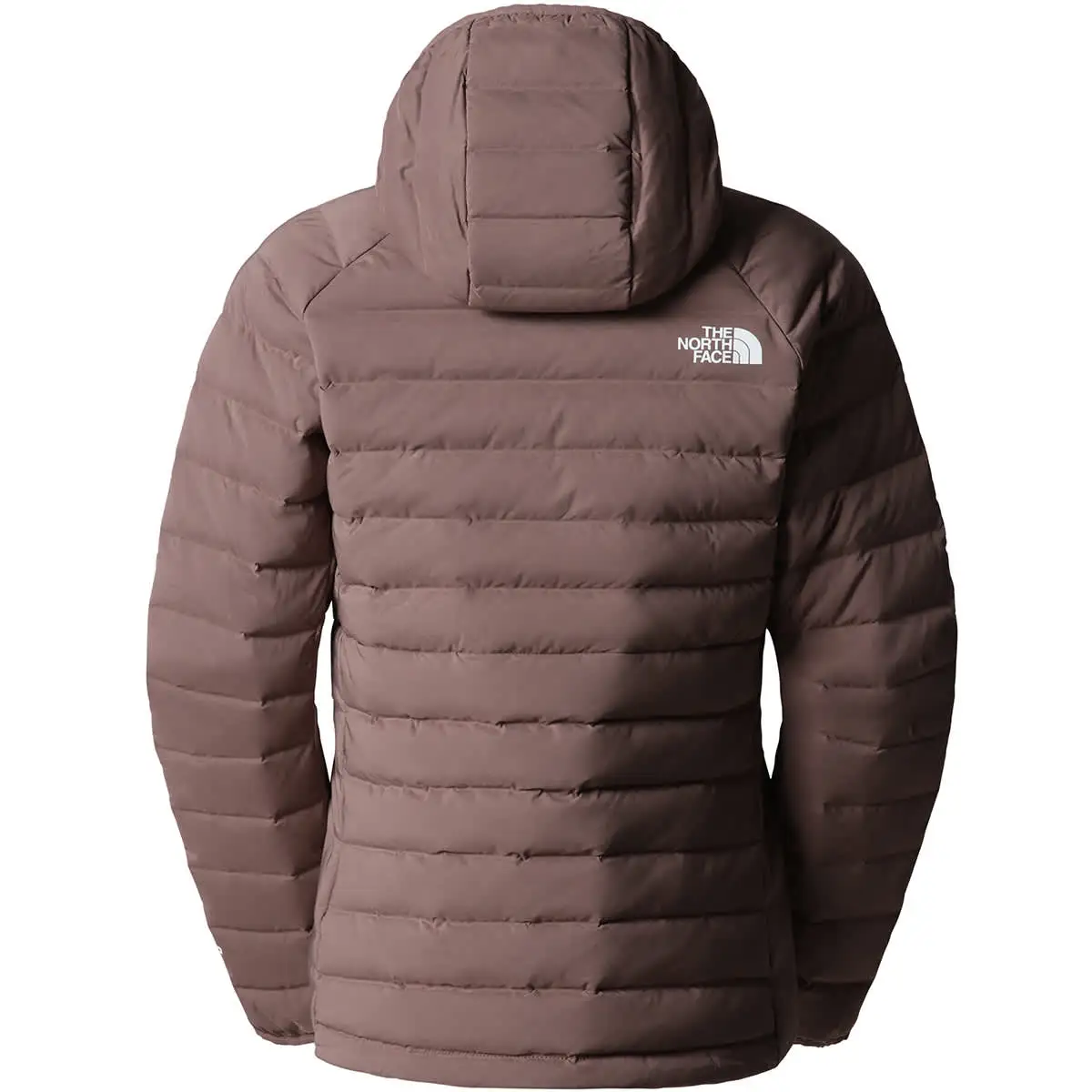 THE NORTH FACE W BELLEVIEW STRETCH DOWN HOODIE DEEP TAUPE 23 – Image 2