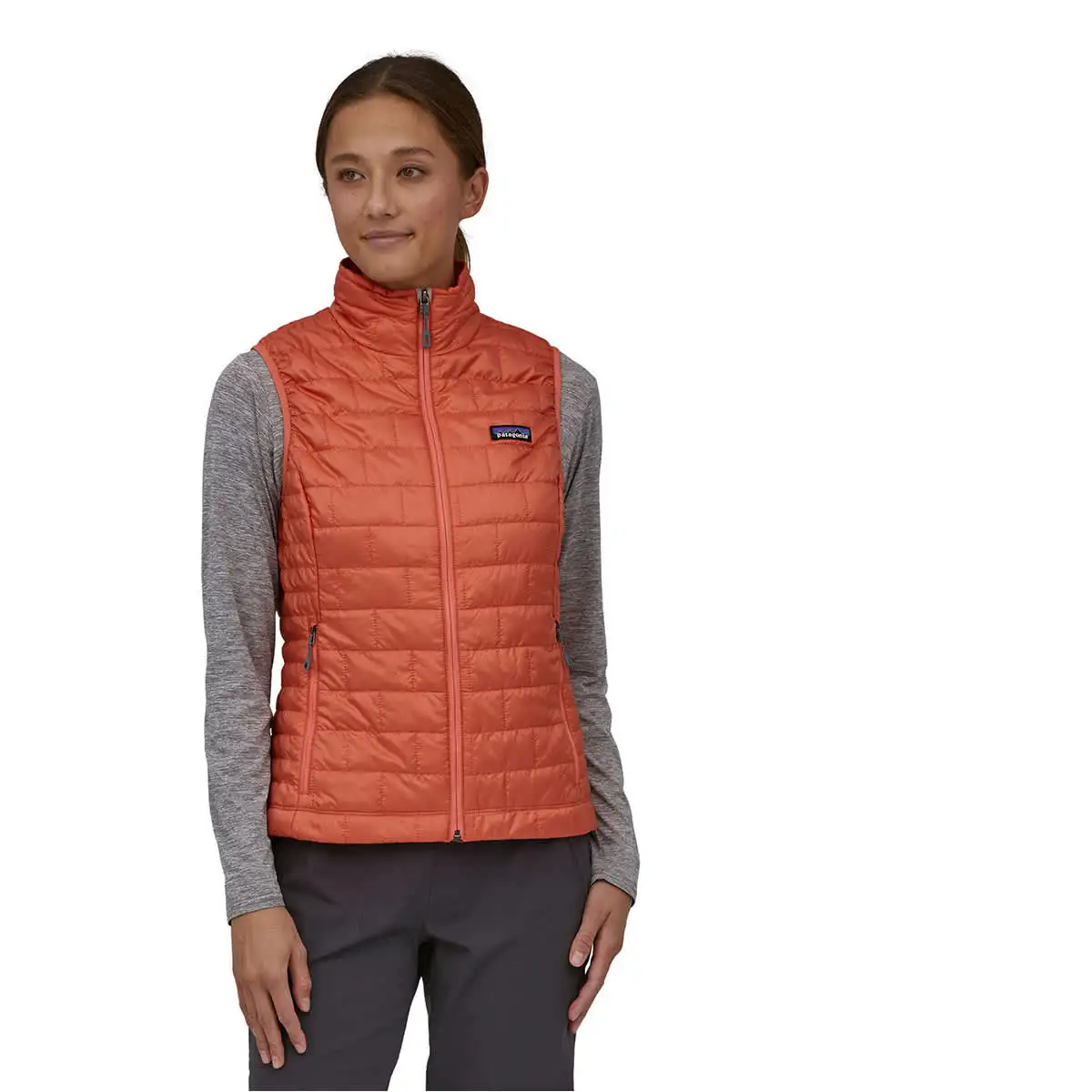 PATAGONIA W'S NANO PUFF VEST QUARTZ CORAL 23 – Image 2