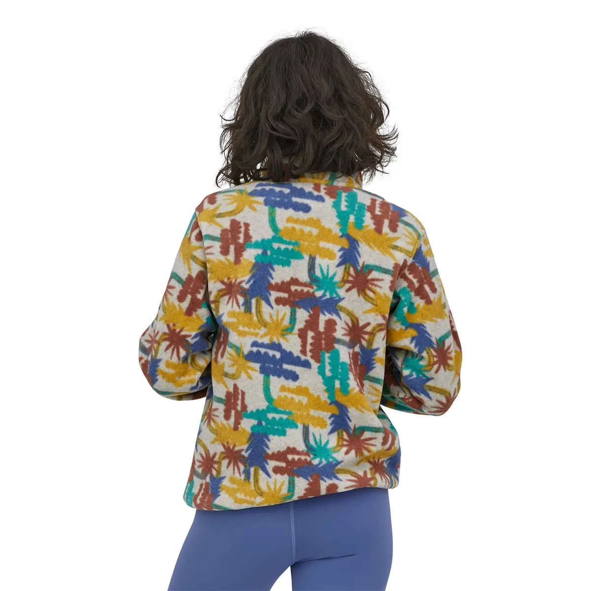 PATAGONIA W'S LW SYNCH SNAP-T P/O TREE CONNECTION BIG FRESH TEAL 23 â Image 3