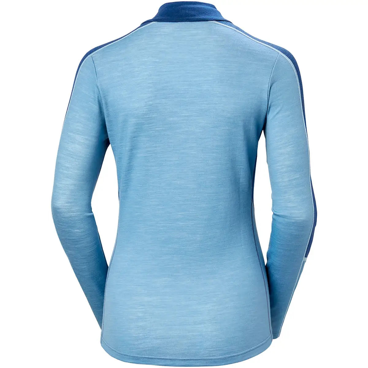 HELLY HANSEN W LIFA MERINO LIGHTWEIGHT 1/2 ZIP BLUE FOG 23 – Image 2