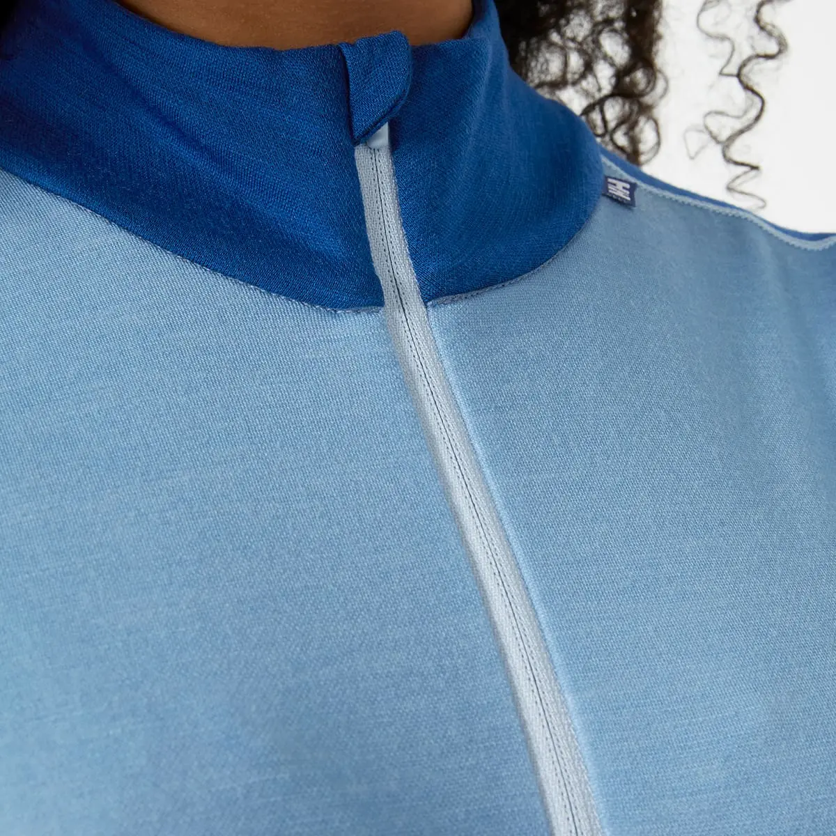 HELLY HANSEN W LIFA MERINO LIGHTWEIGHT 1/2 ZIP BLUE FOG 23 – Image 6