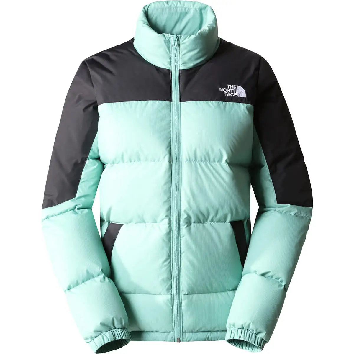 THE NORTH FACE W DIABLO DOWN JACKET WASABI/TNF BLACK 23