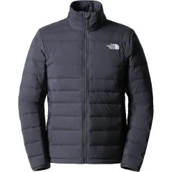 THE NORTH FACE M BELLEVIEW STRETCH DOWN JACKET VANADIS GREY 23