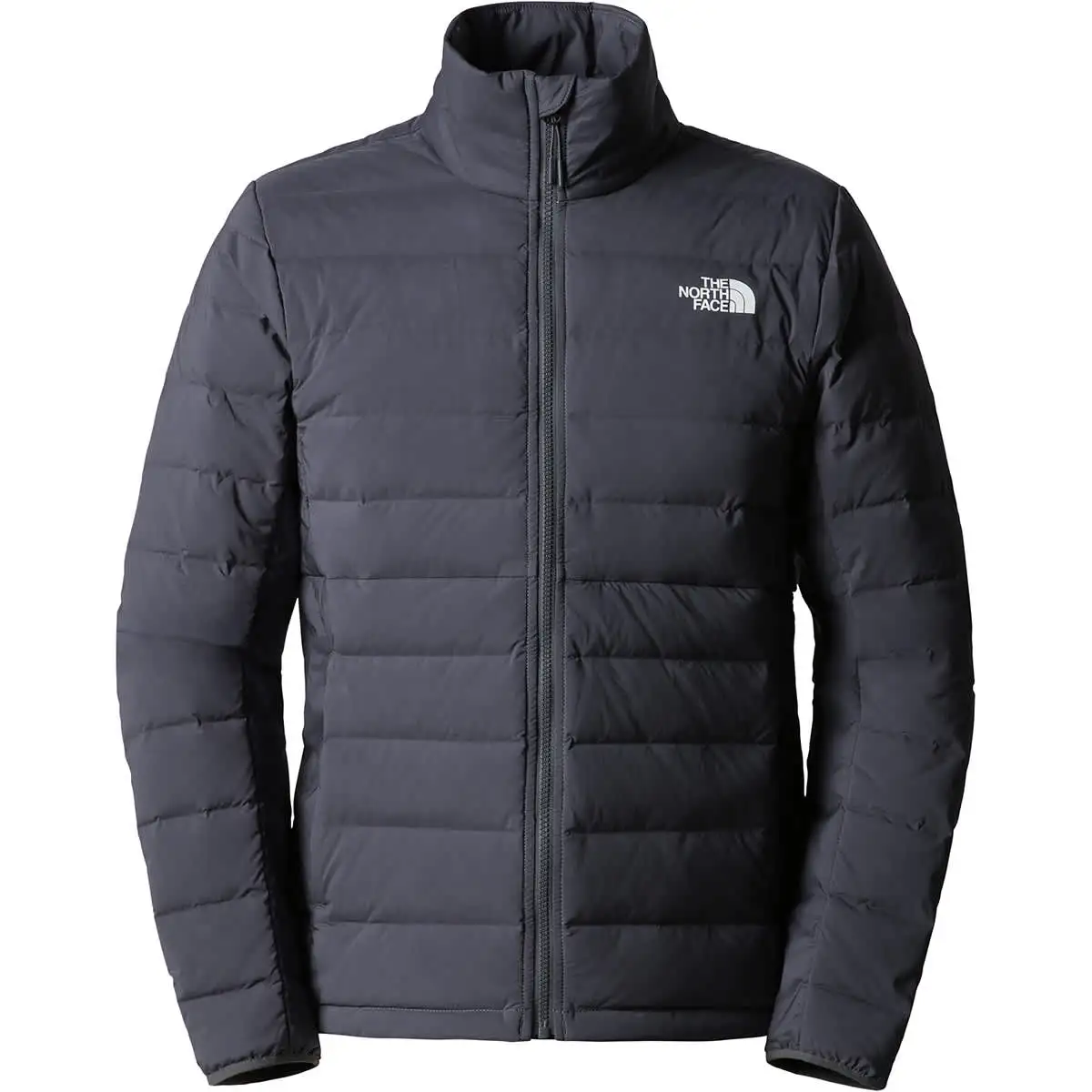 THE NORTH FACE M BELLEVIEW STRETCH DOWN JACKET VANADIS GREY 23