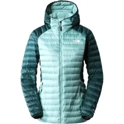 THE NORTH FACE W BETTAFORCA LT DOWN HOODIE WASABI/PONDEROSA GREEN 23