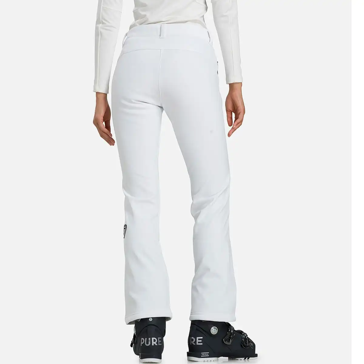 ROSSIGNOL W SKI SOFTSHELL PANT WHITE 23 â Image 2