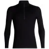 ICEBREAKER 260 TECH LS HALF ZIP BLACK 23