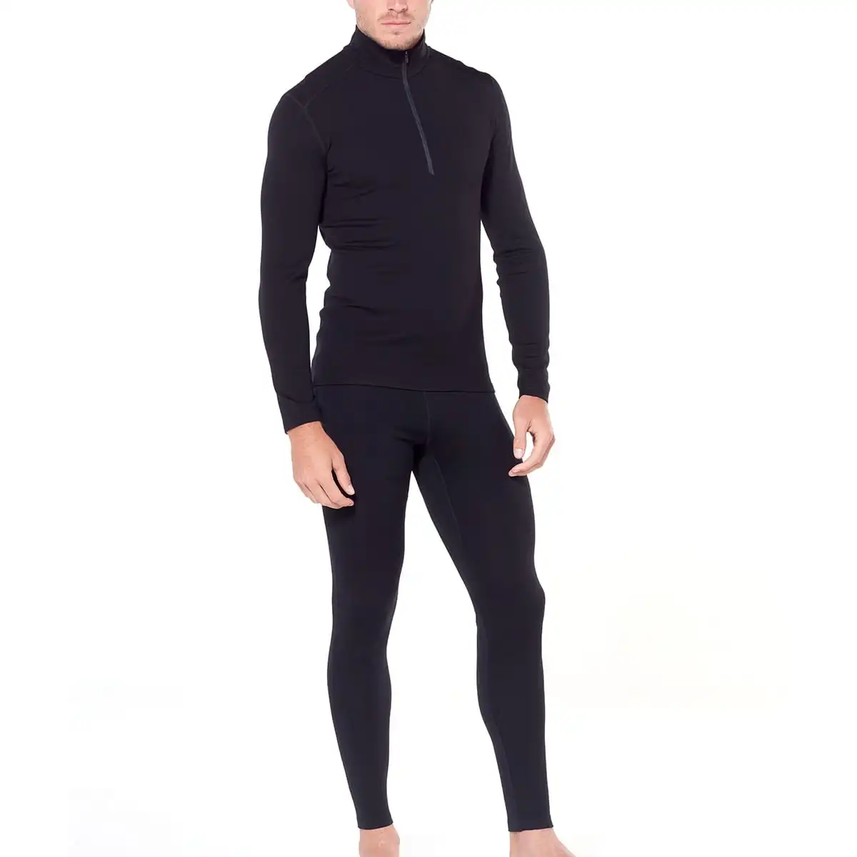 ICEBREAKER 260 TECH LS HALF ZIP BLACK 23 â Image 4