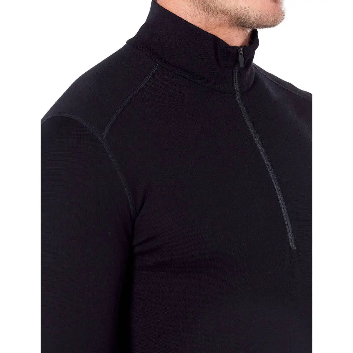 ICEBREAKER 260 TECH LS HALF ZIP BLACK 23 â Image 6