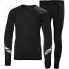 HELLY HANSEN JR HH LIFA SET BLACK 23