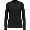 ODLO T-SHIRT ML NATURAL 100% MERINO W BLACK 23