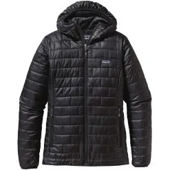 PATAGONIA W'S NANO PUFF HOODY BLACK 23