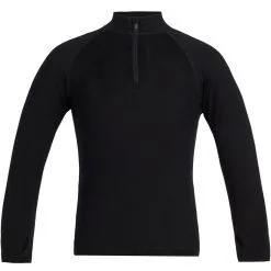 ICEBREAKER 260 TECH LS HALF ZIP BLACK 23