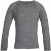 ICEBREAKER KIDS 200 OASIS LS CREWE GRITSTONE HEATHER 23