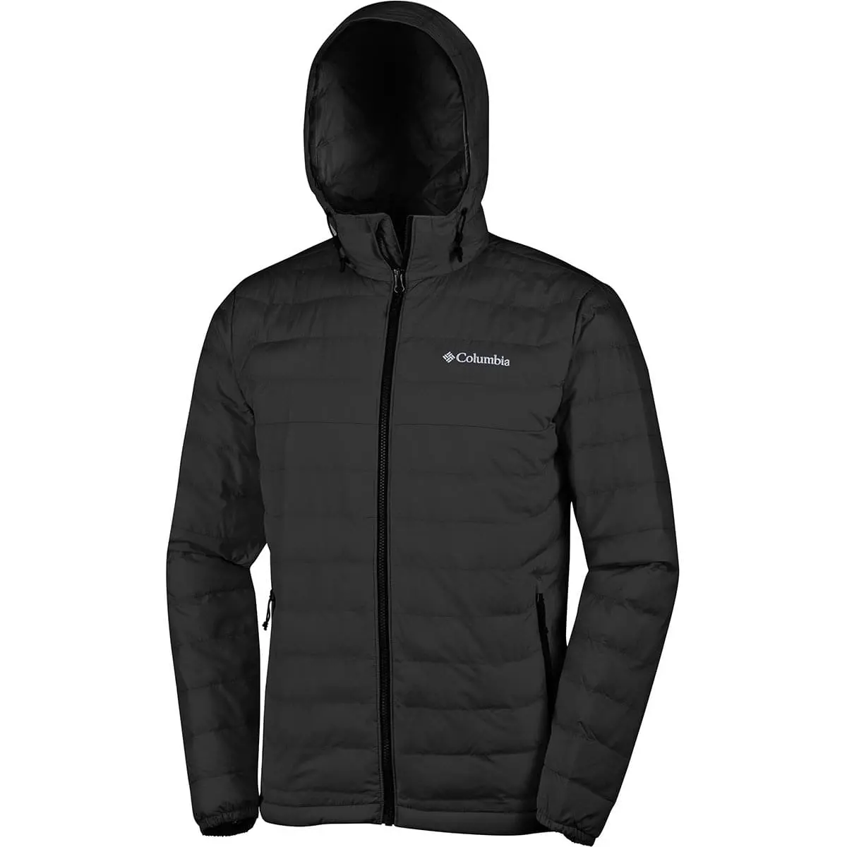 COLUMBIA POWDER LITE HOODED JKT BLACK 23 – Image 3