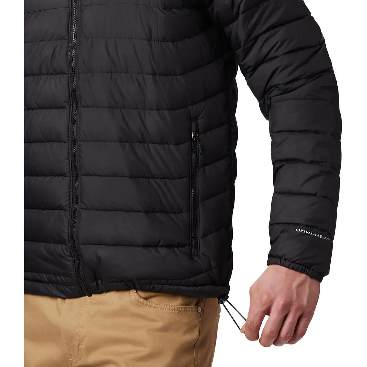 COLUMBIA POWDER LITE HOODED JKT BLACK 23 – Image 4