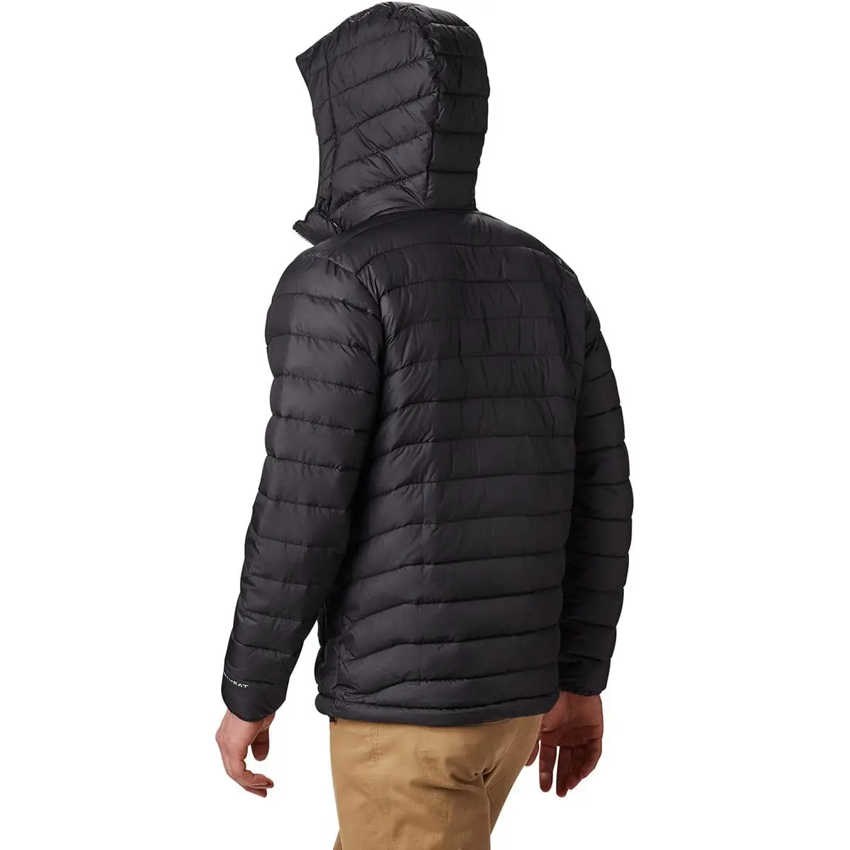 COLUMBIA POWDER LITE HOODED JKT BLACK 23 – Image 7