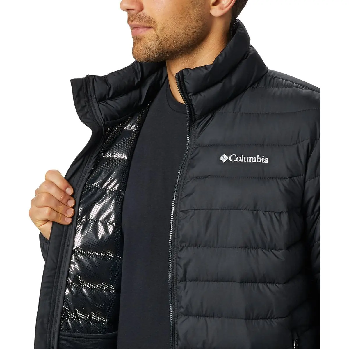 COLUMBIA POWDER LITE JKT BLACK 23 – Image 3