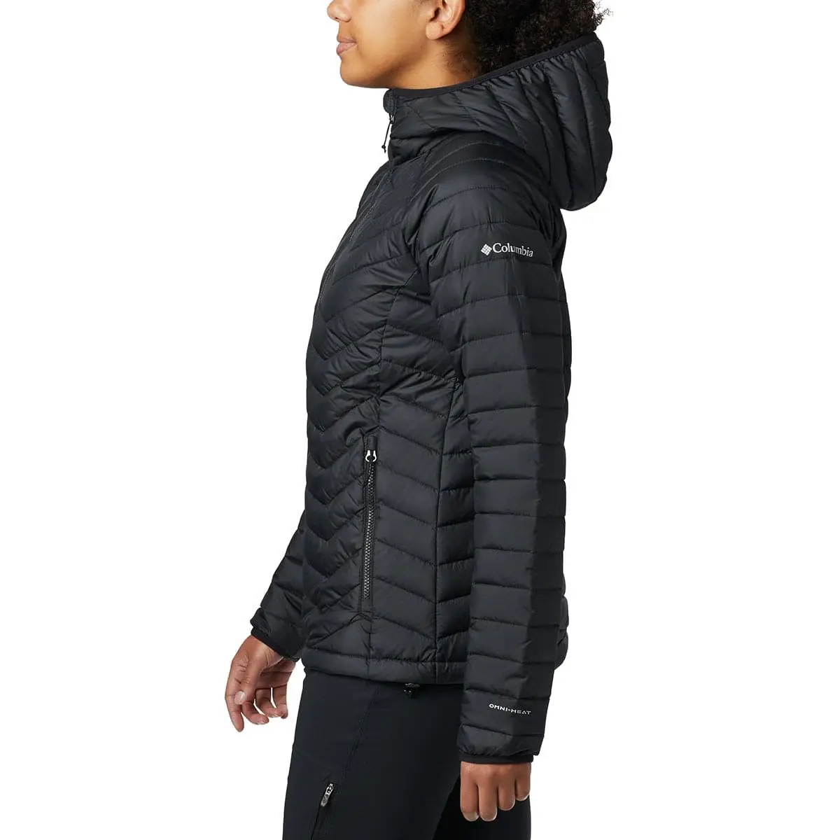 COLUMBIA POWDER LITE HOODED JKT W BLACK 23 – Image 5