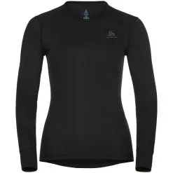 ODLO ACTIVE WARM ECO BL TOP CREW NECK L/S W BLACK 23