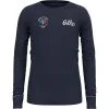 ODLO TS ML ACTIVE WARM ORIGINALS KIDS DIVING NAVY/PLACED PRINT 22