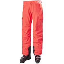 HELLY HANSEN W SWITCH CARGO INSULATED PANT NEON CORAL 23