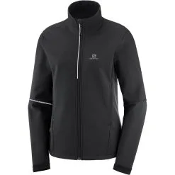 SALOMON AGILE SOFTSHELL JKT W BLACK 22