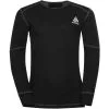 ODLO T-SHIRT ML ACTIVE X-WARM JR BLACK 23