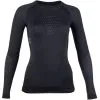 UYN LADY FUSYON UW SHIRT LG SL BLACK/ANTHRACITE/ANTHRACITE 22