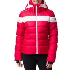 ROSSIGNOL W HIVER DOWN JKT RED 22