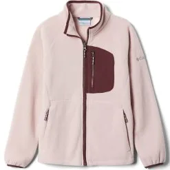 COLUMBIA FAST TREK III FULL ZIP MINERAL PINK 22